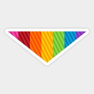 Rainbow 'Riangle III Sticker